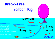 Break-Free Balloon rig