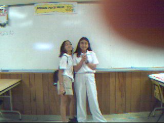 Stephanie: Oh no! We're about to be crushed by a giant FINGER!!!